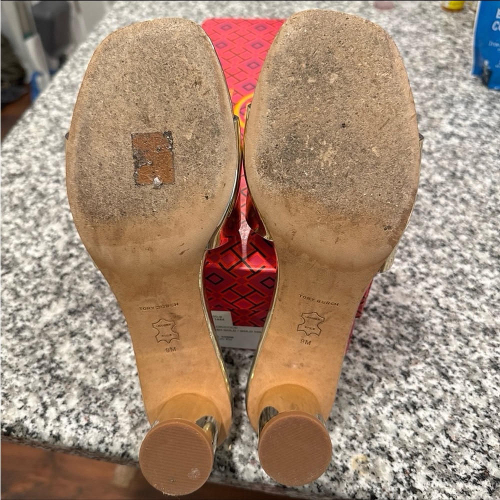 Tory Burch Ines Mule Sandals - Picture 6 of 10